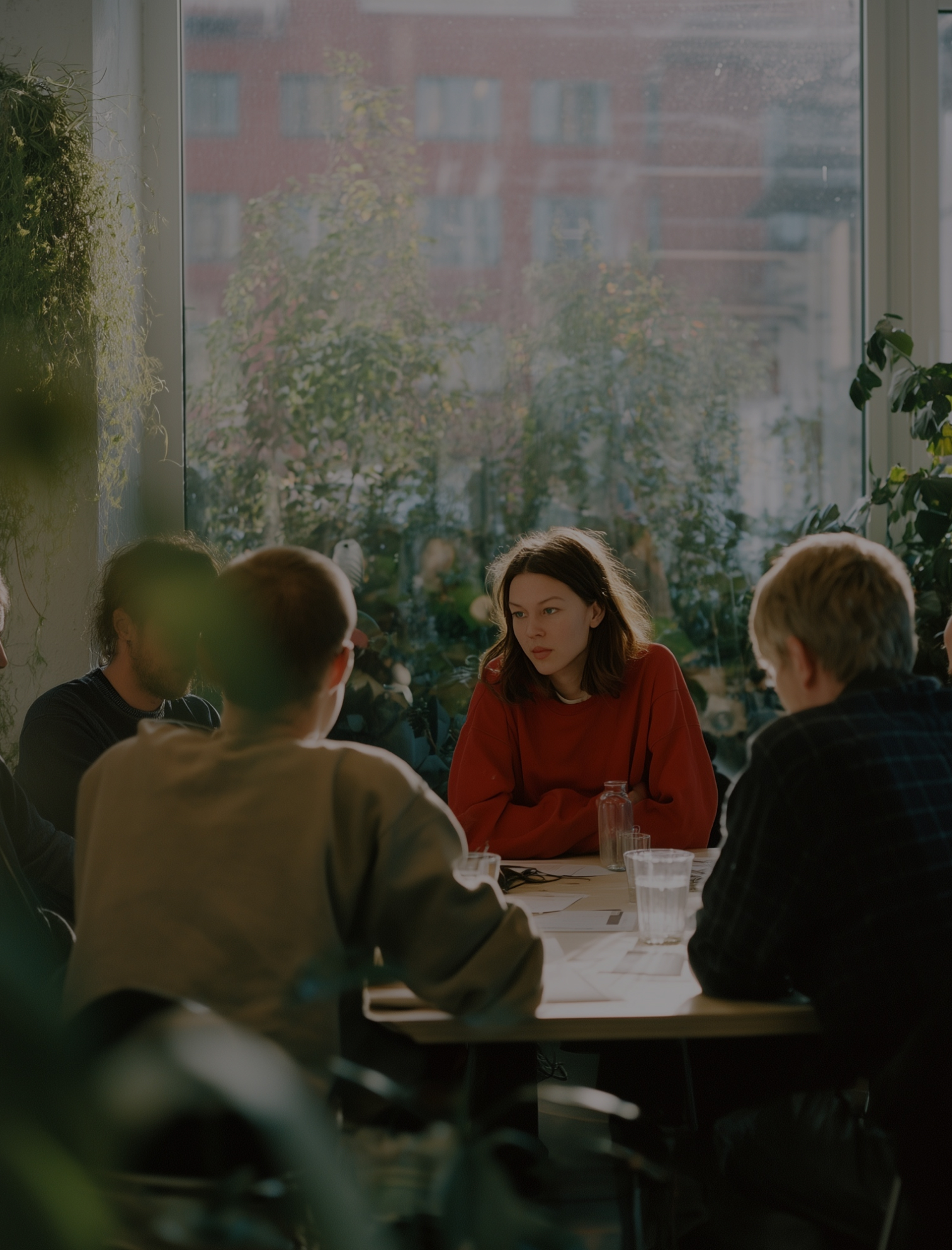 Climate risk experts collaborating on open data tools and datasets for nature risk assessment